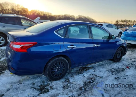 2018 Nissan Sentra S из США, поврежденный, VIN 3N1AB7AP1JY307044